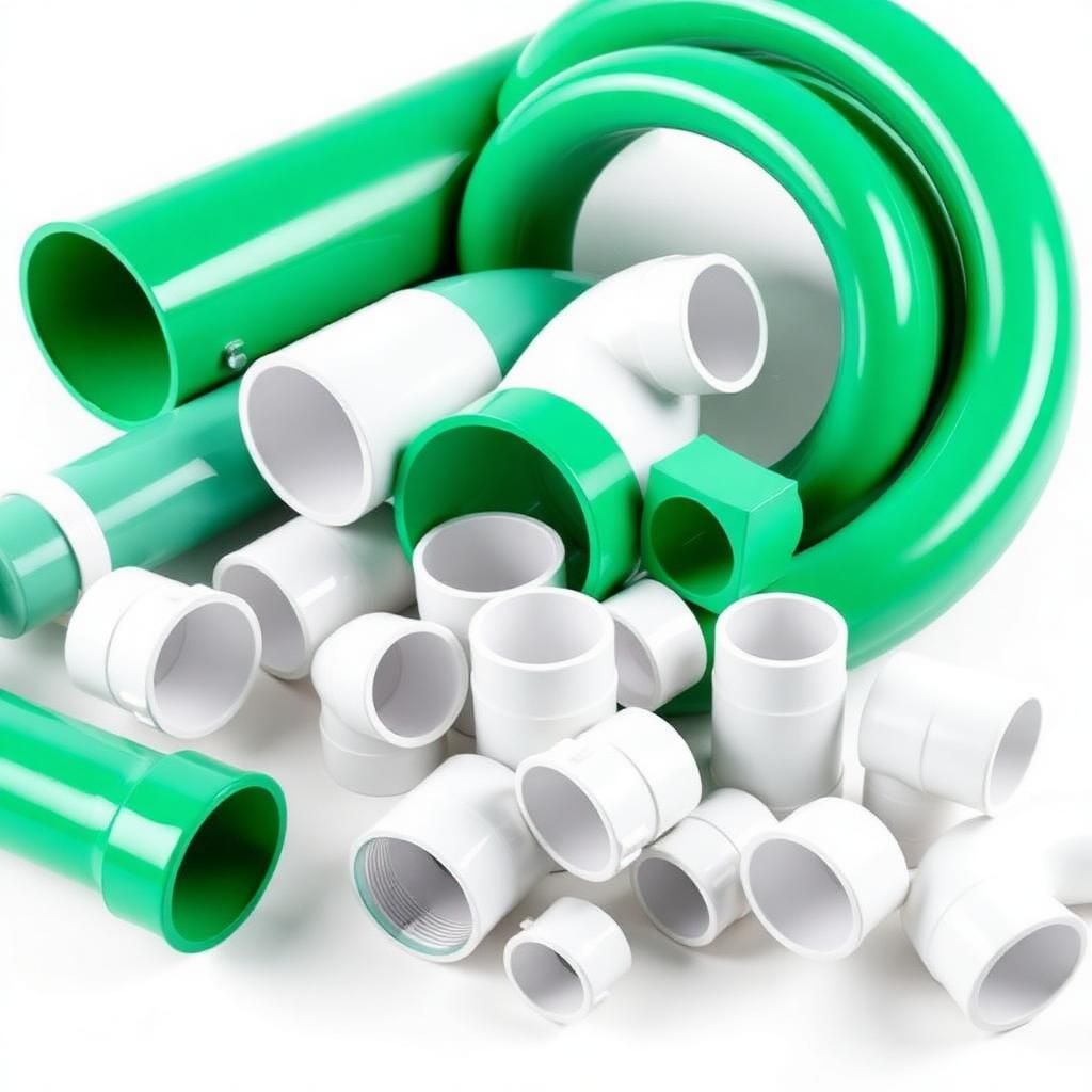 Plumbing pipes and fittings